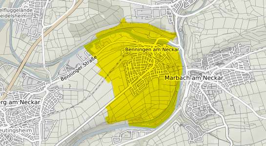 Immobilienpreisekarte Benningen am Neckar